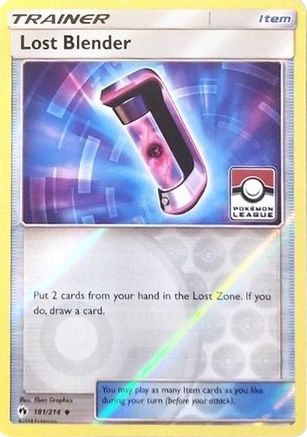 Lost Blender - 181/214 (Pokemon League) (181) [League & Championship Cards] Reverse Holofoil - Deck Out Gaming