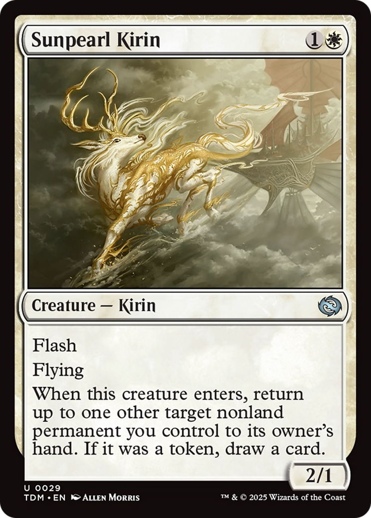 Sunpearl Kirin (29) [Tarkir: Dragonstorm] - Deck Out Gaming