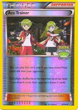 Ace Trainer - 69/98 (International Challenge) (69) [League & Championship Cards] Reverse Holofoil - Deck Out Gaming