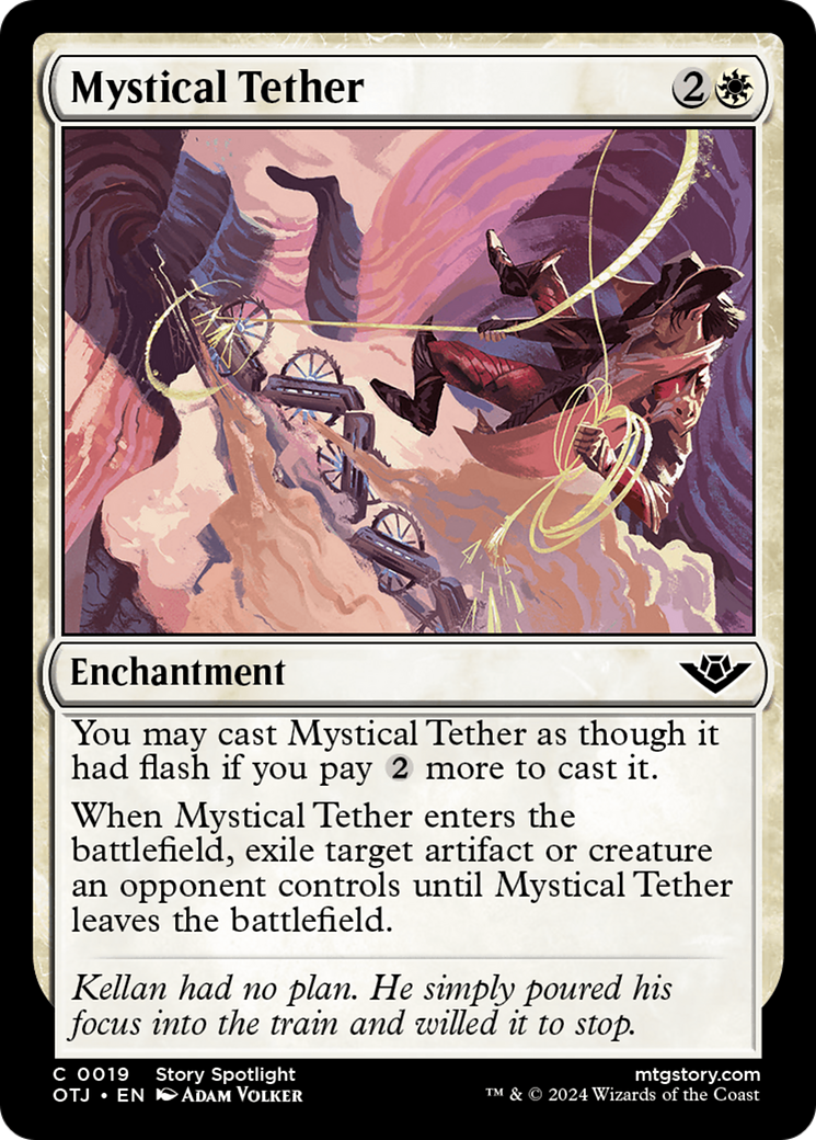Mystical Tether (19) [Outlaws of Thunder Junction] - Deck Out Gaming