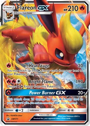 Flareon GX - SM171 (SM171) [SM Promos] Holofoil - Deck Out Gaming