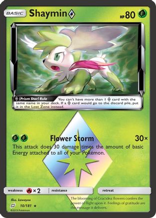Shaymin Prism Star (10) [SM - Team Up] Holofoil - Deck Out Gaming