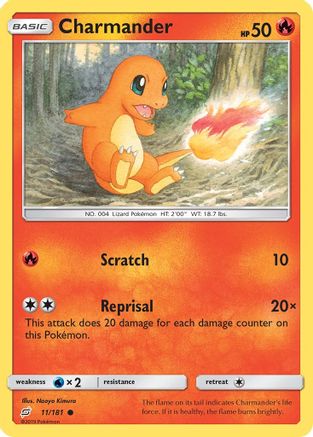 Charmander (11) (11) [SM - Team Up] Reverse Holofoil - Deck Out Gaming