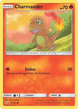Charmander (12) (12) [SM - Team Up] Reverse Holofoil - Deck Out Gaming