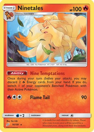 Ninetales (16) [SM - Team Up] - Deck Out Gaming