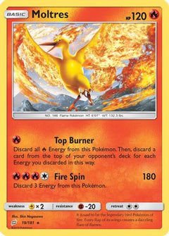 Moltres (19) [SM - Team Up] Reverse Holofoil - Deck Out Gaming