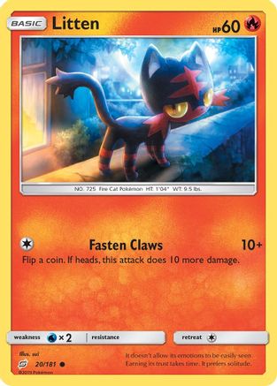 Litten (20) [SM - Team Up] - Deck Out Gaming