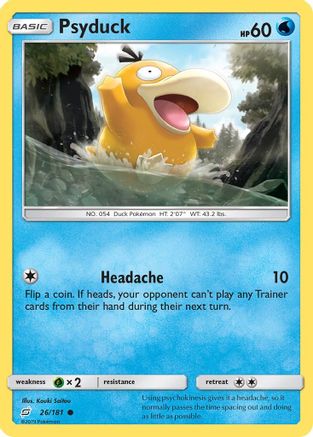 Psyduck (26) [SM - Team Up] Reverse Holofoil - Deck Out Gaming