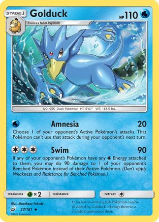 Golduck (27) [SM - Team Up] - Deck Out Gaming
