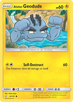 Alolan Geodude (34) (34) [SM - Team Up] Reverse Holofoil - Deck Out Gaming
