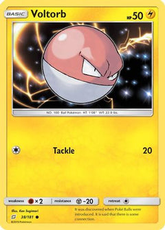 Voltorb (38) [SM - Team Up] Reverse Holofoil - Deck Out Gaming