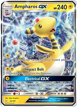 Ampharos GX (43) [SM - Team Up] Holofoil - Deck Out Gaming
