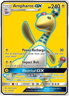 Ampharos GX (Full Art) (163) [SM - Team Up] Holofoil - Deck Out Gaming