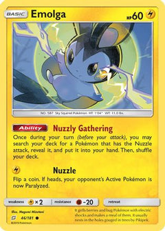 Emolga (46) [SM - Team Up] Reverse Holofoil - Deck Out Gaming