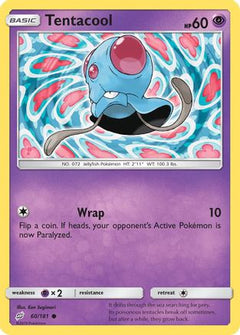Tentacool (60) [SM - Team Up] Reverse Holofoil - Deck Out Gaming