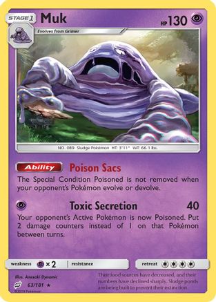 Muk (63) [SM - Team Up] Reverse Holofoil - Deck Out Gaming
