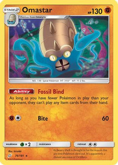 Omastar (76) [SM - Team Up] Holofoil - Deck Out Gaming