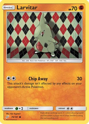 Larvitar (79) [SM - Team Up] Reverse Holofoil - Deck Out Gaming