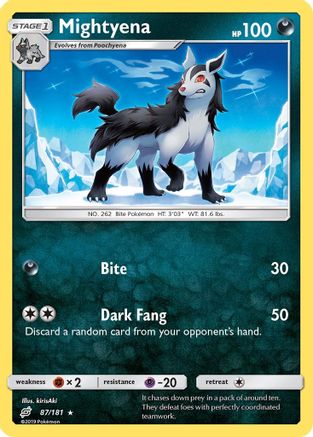 Mightyena (87) [SM - Team Up] Reverse Holofoil - Deck Out Gaming