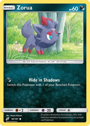 Zorua (90) [SM - Team Up] Reverse Holofoil - Deck Out Gaming