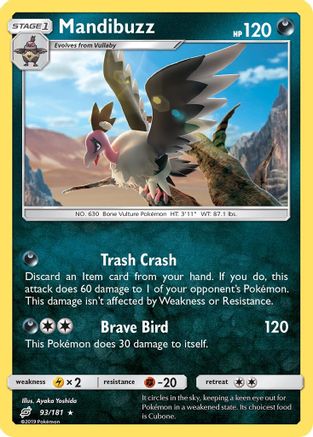 Mandibuzz (93) [SM - Team Up] Reverse Holofoil - Deck Out Gaming