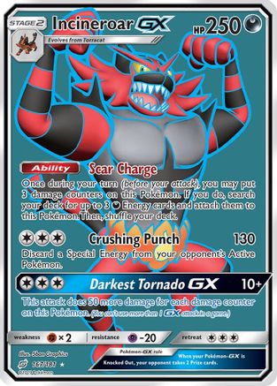 Incineroar GX (Full Art) (167) [SM - Team Up] Holofoil - Deck Out Gaming