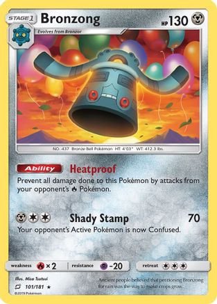Bronzong (101) [SM - Team Up] - Deck Out Gaming