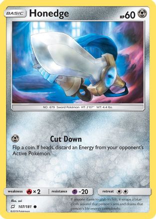 Honedge (107) [SM - Team Up] - Deck Out Gaming