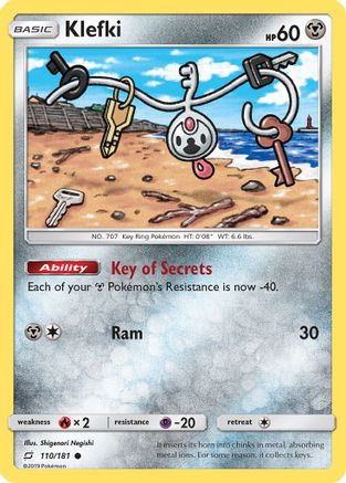 Klefki (110) [SM - Team Up] Reverse Holofoil - Deck Out Gaming