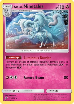 Alolan Ninetales (111) [SM - Team Up] Reverse Holofoil - Deck Out Gaming