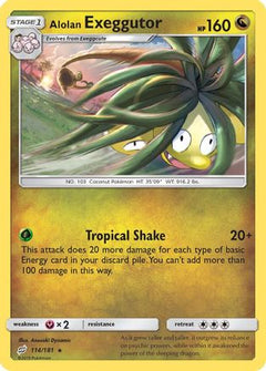 Alolan Exeggutor (114) (114) [SM - Team Up] Reverse Holofoil - Deck Out Gaming