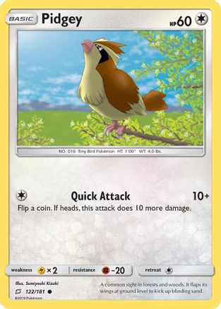 Pidgey (122) (122) [SM - Team Up] - Deck Out Gaming