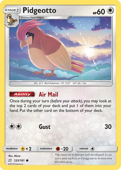 Pidgeotto (123) [SM - Team Up] Reverse Holofoil - Deck Out Gaming