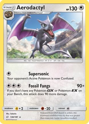 Aerodactyl (130) [SM - Team Up] Reverse Holofoil - Deck Out Gaming