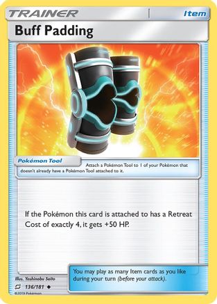 Buff Padding (136) [SM - Team Up] Reverse Holofoil - Deck Out Gaming