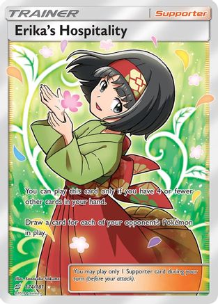 Erika's Hospitality (Full Art) (174) [SM - Team Up] Holofoil - Deck Out Gaming