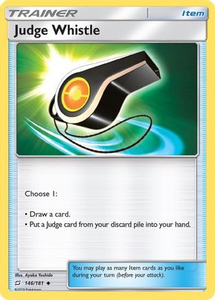 Judge Whistle (146) [SM - Team Up] - Deck Out Gaming