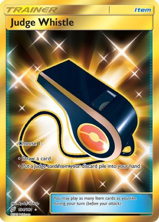 Judge Whistle (Secret) (194) [SM - Team Up] Holofoil - Deck Out Gaming