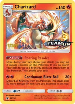 Charizard - SM158 [Staff] (SM158) [SM Promos] Holofoil - Deck Out Gaming