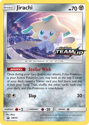 Jirachi - SM161 (SM161) [SM Promos] Holofoil - Deck Out Gaming