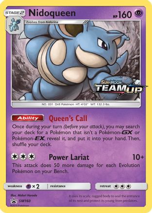 Nidoqueen - SM160 (Prerelease) (SM160) [SM Promos] Holofoil - Deck Out Gaming