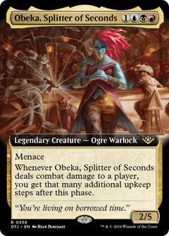 Obeka, Splitter of Seconds (Extended Art) (358) [Outlaws of Thunder Junction] - Deck Out Gaming