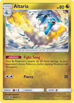 Altaria - 40a/70 (40a) [Alternate Art Promos] Holofoil - Deck Out Gaming