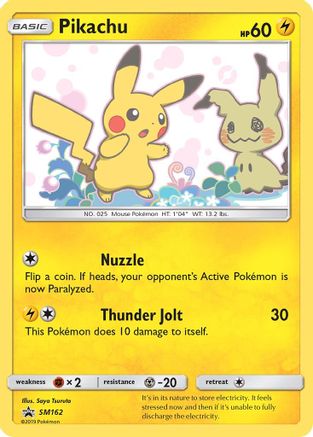 Pikachu - SM162 (SM162) [SM Promos] Holofoil - Deck Out Gaming
