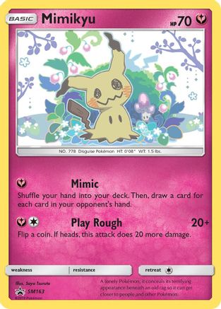 Mimikyu - SM163 (SM163) [SM Promos] Holofoil - Deck Out Gaming