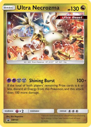 Ultra Necrozma - SM165 (SM165) [SM Promos] Holofoil - Deck Out Gaming