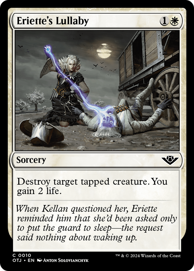 Eriette's Lullaby (10) [Outlaws of Thunder Junction] foil - Deck Out Gaming