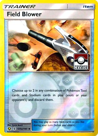Field Blower - 125a/145 (Pokemon League) (125a) [League & Championship Cards] Reverse Holofoil - Deck Out Gaming