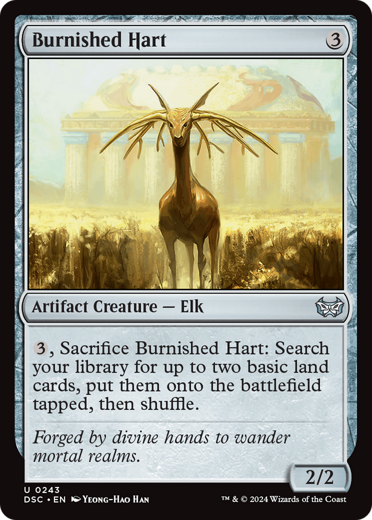 Burnished Hart (243) [Duskmourn: House of Horror Commander] - Deck Out Gaming