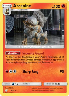 Arcanine (6) [Detective Pikachu] Holofoil - Deck Out Gaming